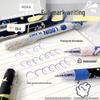 Stylo gel effaçable à la chaleur Pêche 0,5 mm pour étudiants