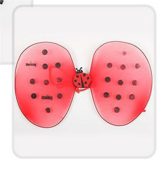 Erhältlich: Damen Marienkäfer Flügel Kostüm für Abschlussball-Aufführungen