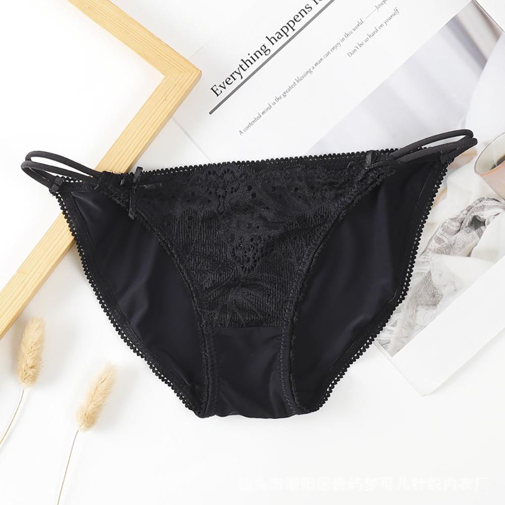 Underwear Soft Bow Underpants G-string Bandage Lace Panties Sexy Briefs Lingerie Women Thong