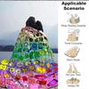 1Pc Colorful Cartoon Characters Blanket Soft And Comfortable Casual Warm Camping Travel Christmas Halloween Xmas Gift M924614