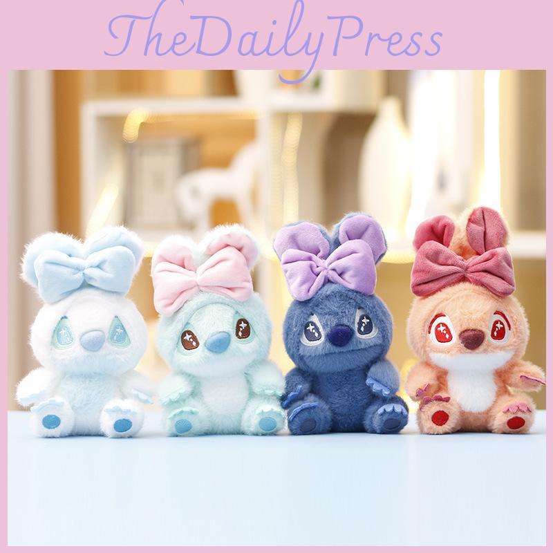 Pendant Plush Soft With Bow Decoration And Embroidery Design Gift For