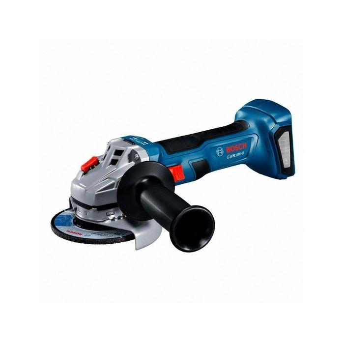 Bosch Professional GWS 18V-8 125mm Angle Grinder (Machine Only + L-Boxx 136)