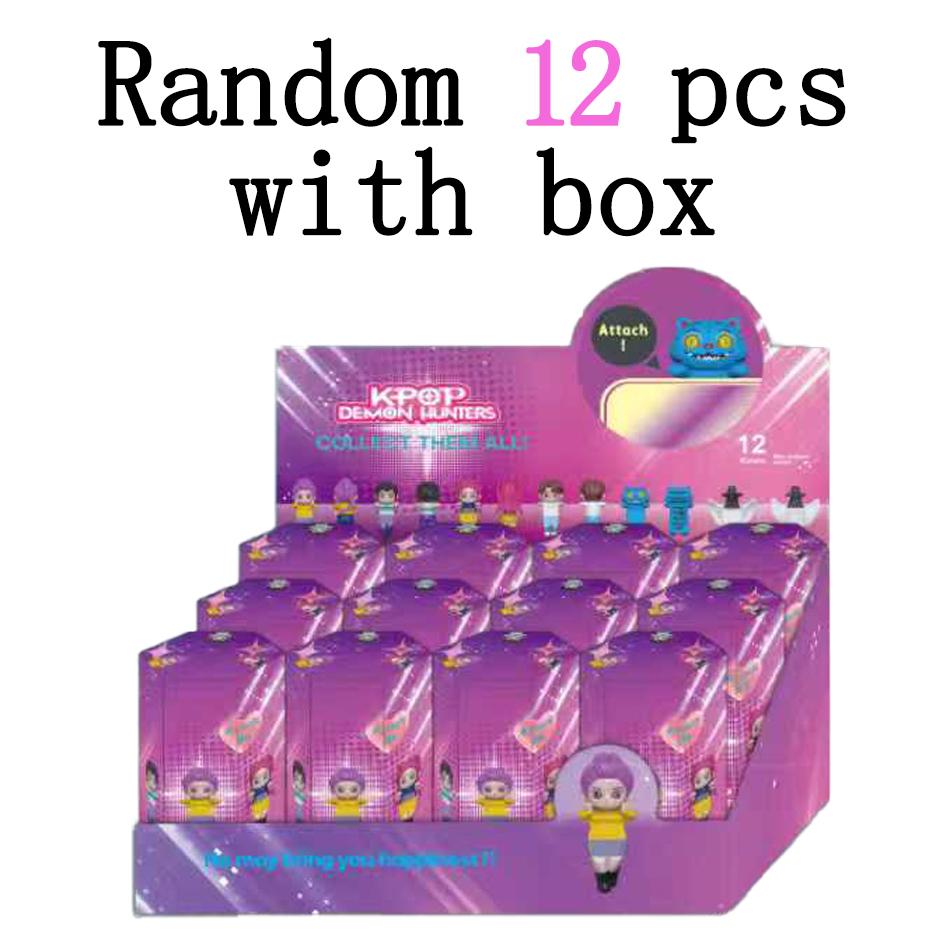 ! Papa Series with Box Anime Kpop Demon Hunters Figure Phone Computer Decoration Collection Figures Model Toy Brithday Gift