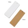 30Pcs/set Creative Rectangle Bookmarks Kraft Paper Classical Separator Pages Tags Stationery DIY Pagination Mark