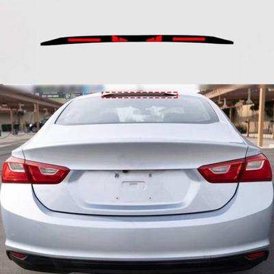 Für Chevrolet Malibu 2016~2023 Schwarze Glänzende Heck-Bremsleuchten-Abdeckung Dekor