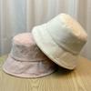 Plush Hat Women's Autumn and Winter Bucket Hat Thermal Basin Hat Top Hat Bucket Hat