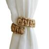 Macrame Curtain Tie Back Hand Woven Cotton Rope Back Tying Strap Versatile Tie for Drapes Blinds and Home Decor