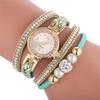 2023 Diamond-Set Woven Women's Bracelet Watch