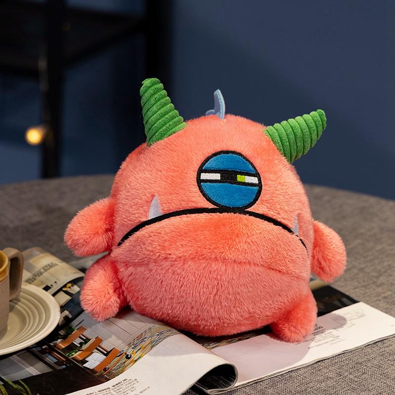 16cm Dinosaur Little Monster Plush Toy Cute Doll Sleeping Pillow Plush Stuffed Machine Collectible Model Toy Peluch Toy