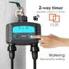 2-Wege-Smart-Wassertimer WiFi/Bluetooth-kompatibles Gartenbewässerungsmagnetventil für die drahtlose Telefonfernbewässerungssteuerung