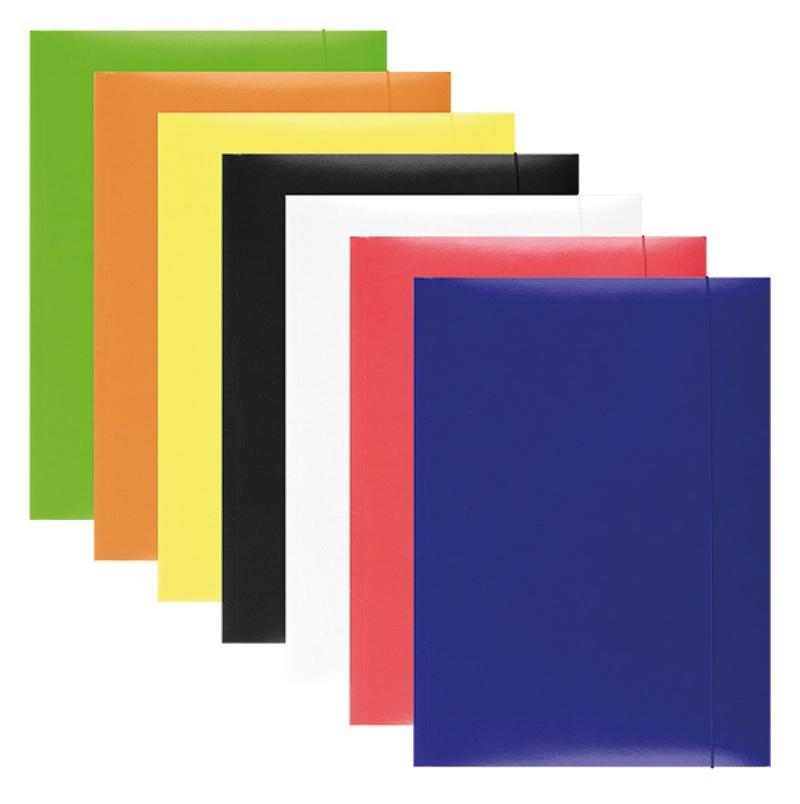 Office Products Folder With Elastic Band Black 21191131-05