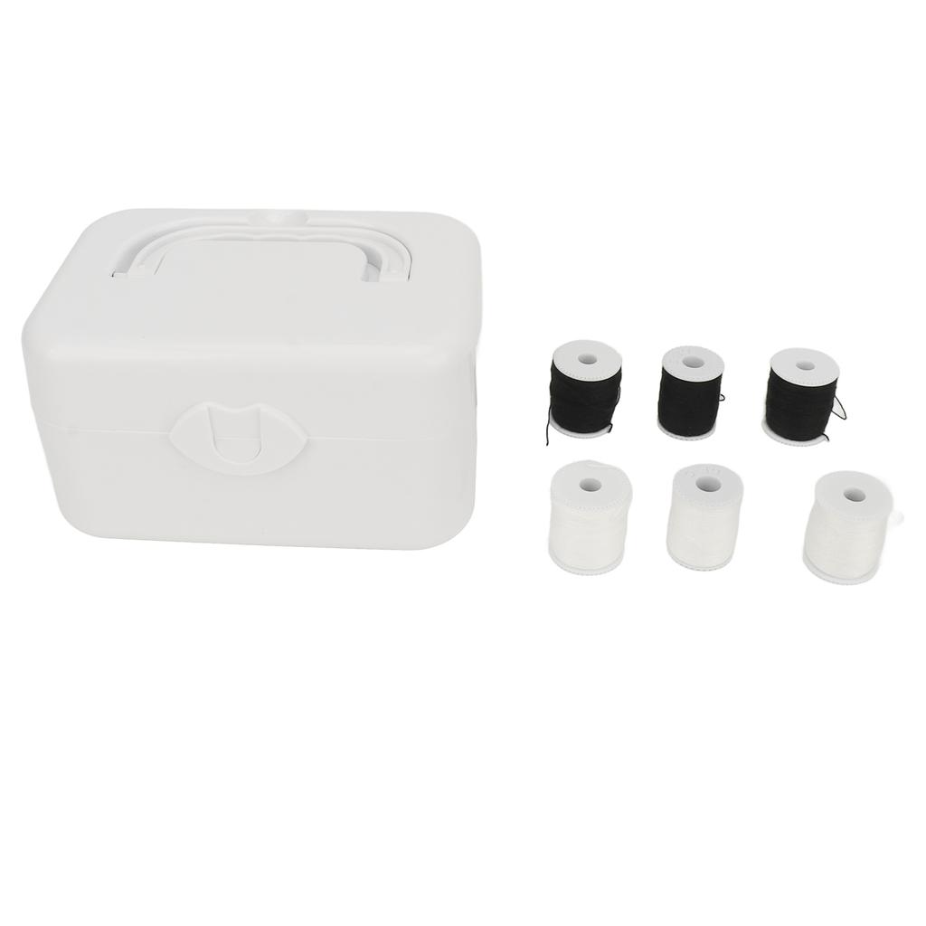 Portable Automatic Bobbin Winder Machine Compact Electrical Bobbin Winder with 6 Thread for Sewing