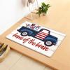 Flowers Household Door Mat Kitchen Absorbent Floor Mat Bathroom Non-Slip Mat Bedroom Living Room Carpet