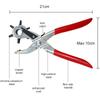 1pc Leather Hole Puncher Tool Belt Eyelet Punch Pliers Multi-size Fabric Revolving Hole Puncher For Watch Band Diy Craft Puncher