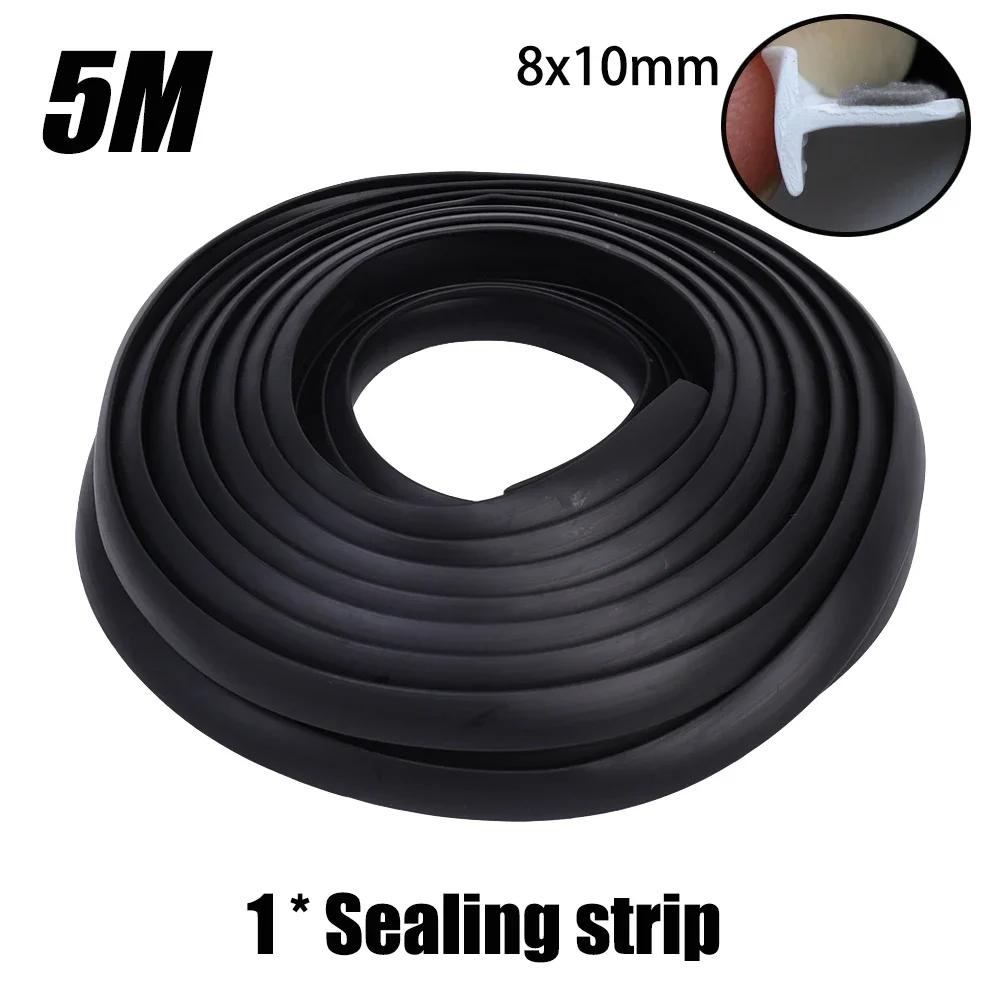 1.6/2/5M Auto Gummidichtungsstreifen Automatische Stoßstange Scheinwerfer Seitenschweller Kotflügelspalt Stoßdämpfender wasserdichter EPDM-Dichtungsstreifen