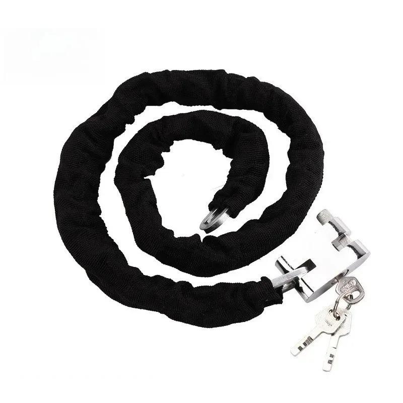 Anti Theft Bike Lock Suitable for Mountain Bikes on Highways Thickened and Hardened Lightweight Bike Chain Lock with High Safety