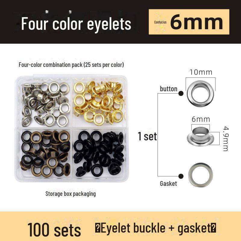 Air Eye with Installation Pliers Set for Display Stands and Poster Buttonhole Press