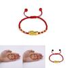 Alloy Bead Red Rope Adjustable Pi Xiu Bracelet For Men Women Gift