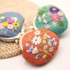 Lu Embroidery Floral Coin Purse DIY Kit: 3D Beginner's Handmade European Design