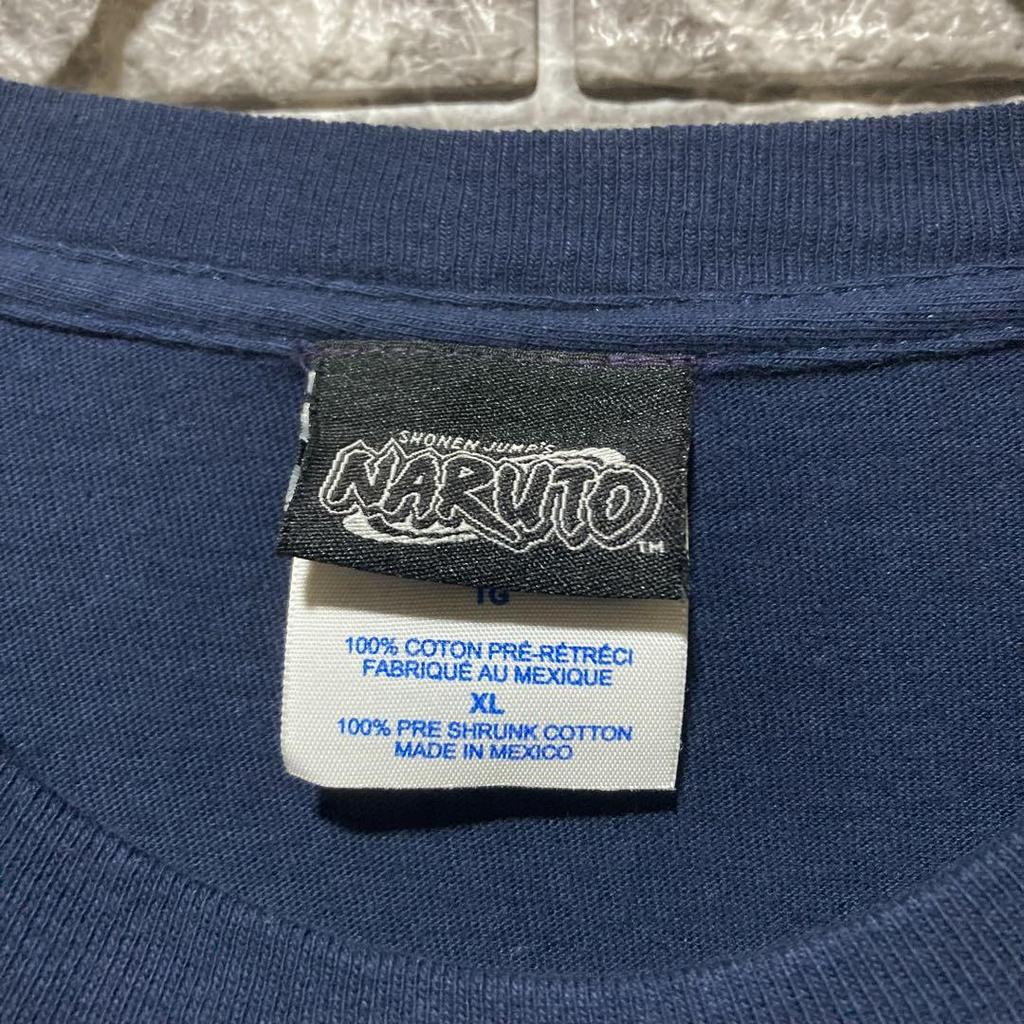 [USED] Rare Naruto T-shirt, Navy, Oversized, Anime