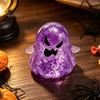 Glitter Ghost Toy Halloween Stress Relief Toy, Spooky Squeeze Sensory Clear Fidget for Focus and Relaxation