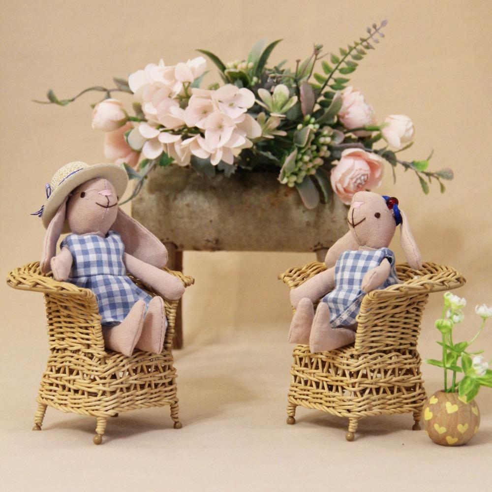 

Кролик мультяшная плюшевая кукла кукла ручной работы кукла игрушка художник вальдорфская кукла детский сад style 9