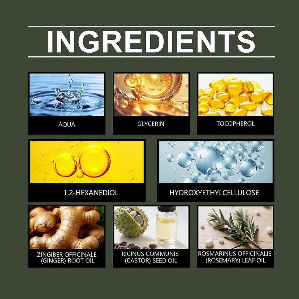 Limited time!!Hoegoa Rosemary Hair Care Essential Oil - Gentle Nourishment For Smooth Hair, Scalp Massage, Daily Hair Care Essence Oil