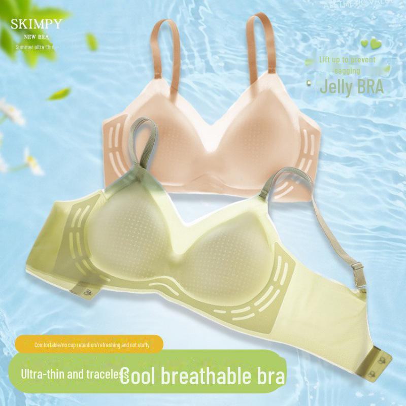 "Starry Sky Gel Support Seamless Bra for Women"