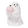 Ghost Ornament Spooky Middle Finger Ghost Decoration Halloween Statue Horror Festive Atmosphere Figure