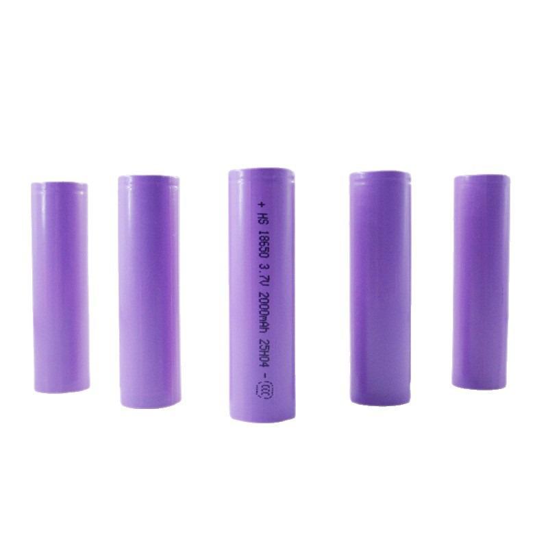 High-Rate 18650 2000mAh 3.7V Lithium Quasi-Solid State Rechargeable Drone Battery (10C)