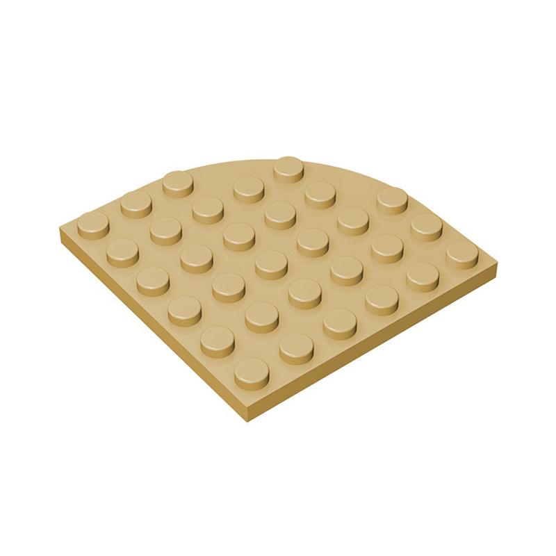 10pcs 6003 Plate 6x6 Round Corner Building Block Toy Compatible Accessories DIY MOC High-tech Gift