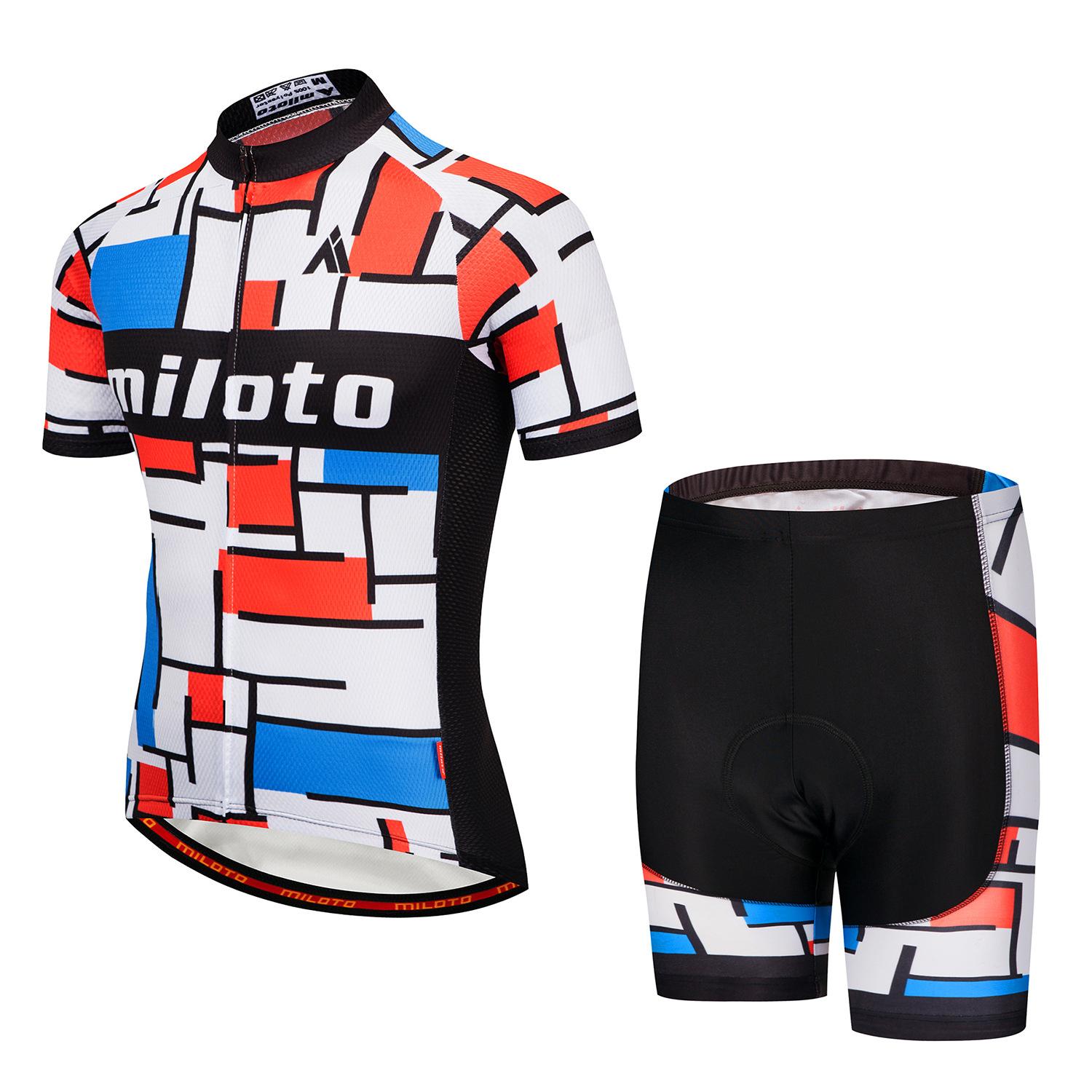 Cycling Suit Set 2026 Summer Breathable Cycling Suit Set Cycling Suit XS