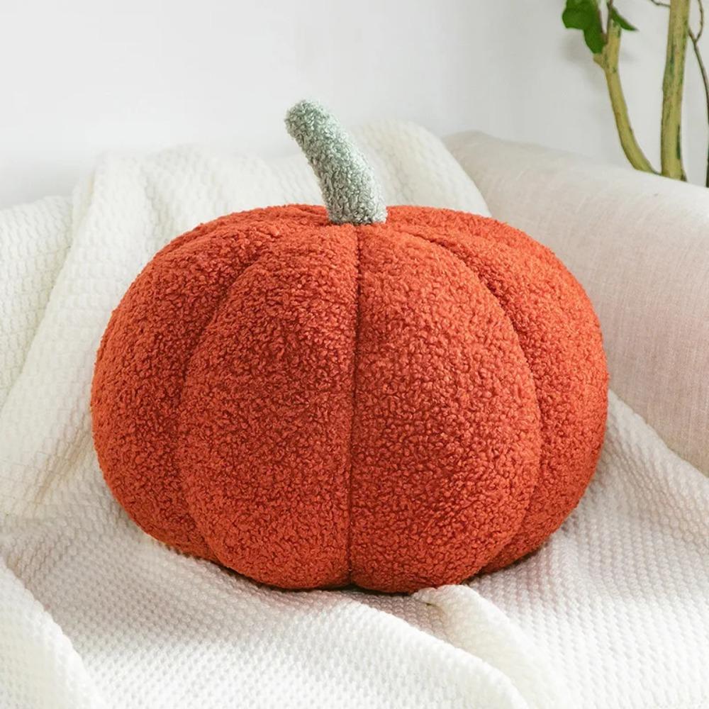 1pc 20CM Cute Soft Pumpkin Plush Toys Lovely Stuffed Soft Plant Bedroom Decoration Sleeping Cushion Soothing Pillow for Kids