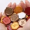 10Pcs Self Adhesive Wedding Invitation Seal Decals DIY Envelope Seal Stickers Wax Seal Stickers