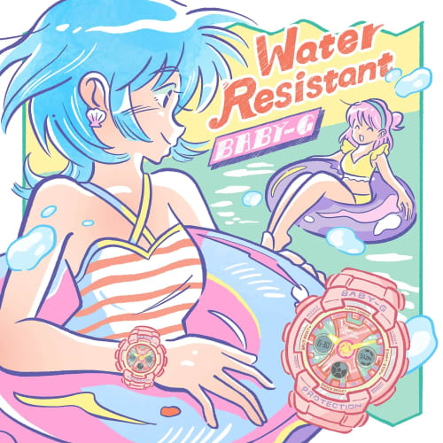 Casio Baby-G BA-130 Series Quartz Women's Watch BA-130PM-4A