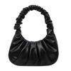 Premium Sense Light Luxury Niche Design Bag Women's 2025 New Pleated Cloud Bag Temperament Versatile Shoulder Armpit Bag