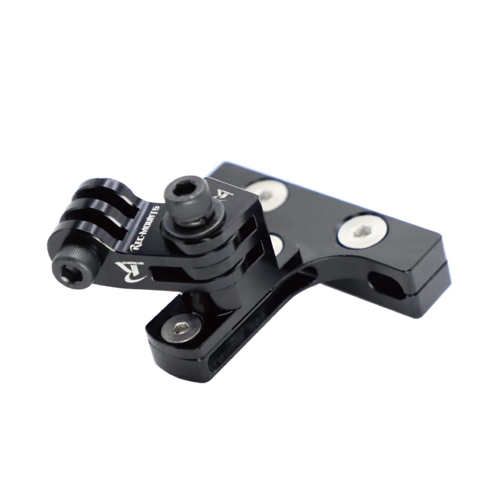 REC Mount Rotating Saddle Rail Mount Type 1 for Parallel Saddle Rails Allows for Infinite Left and Right Adjustment Without Loosening the Bolts for
