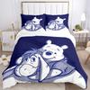3pcs set Piglet Winnie1pc of quilt cover+2pcs of pillowcase, no core, print bedding, All Seasons Bedroom Setting068