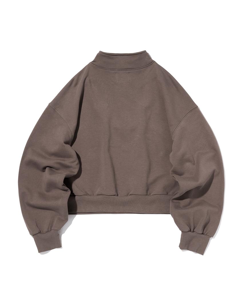 Seuweideu Half Zip Up [Mocha Brown]