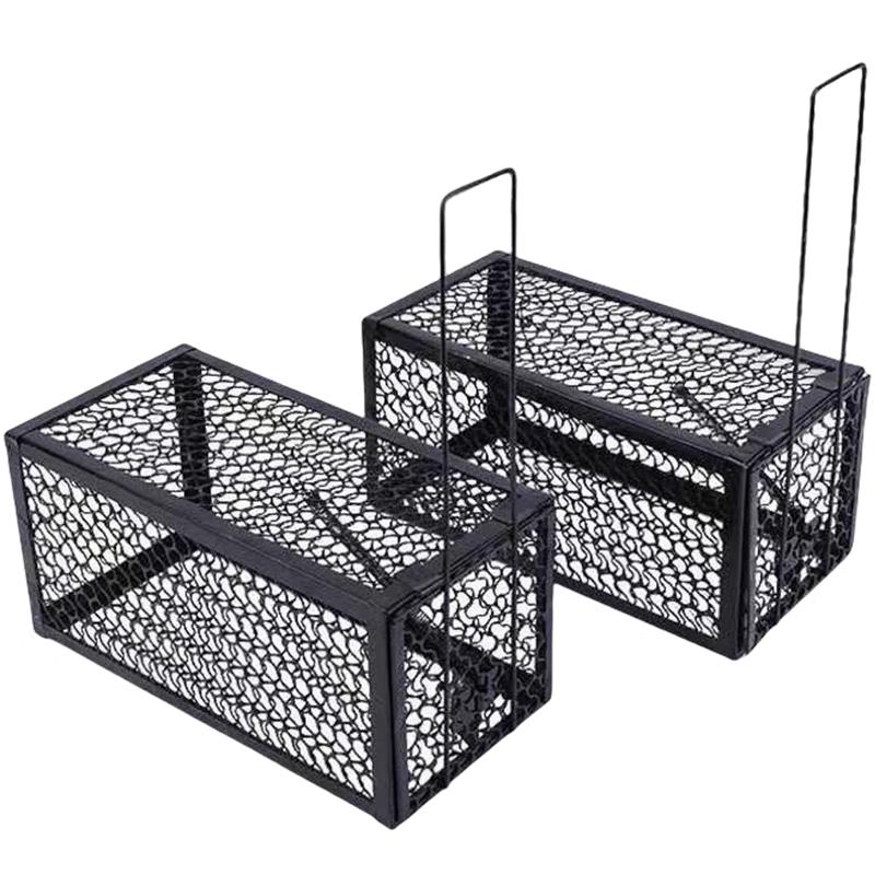 Automatic Metal Mouse Trap Cage - 2 Pack