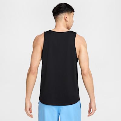 Nike Tank Tops Men's Black/Black Crew Neck Moderate Other