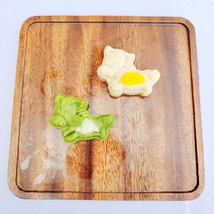 Moon Cake Molds Cartoon Horse Shaped DIY Baking Moulds for Mid-Autumn Festival