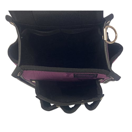 Kozuchi Worktime Radical Electrician's Waist Pouch, 2-Drawer, All-Purpose, Camouflage Purple, KNR-13MPL