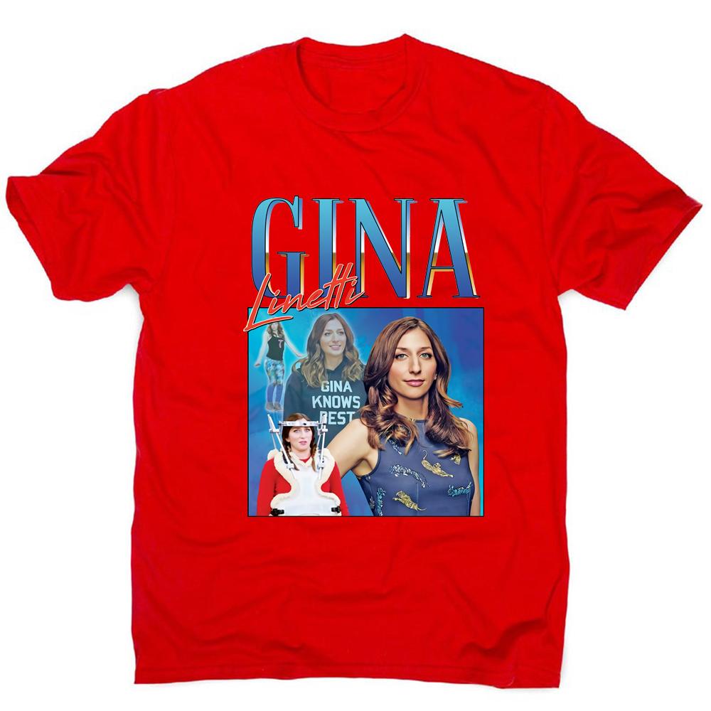 Gina Linetti Homage Tshirt  Brooklyn Nine Nine Shirt Tv Show Brooklyn 99 Inspired Gina Graphic Tee Retro 90s Vintage Tops S