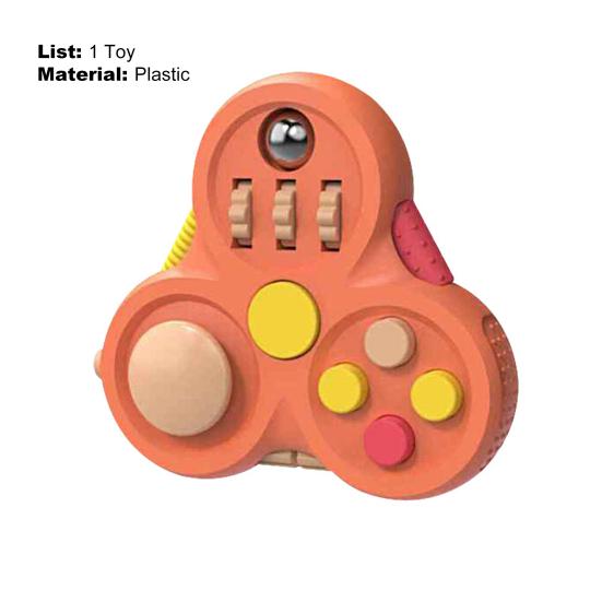 Fidget Pad Protiskluzová multifunkční plastová hračka Fidget Controller pro úlevu od úzkosti