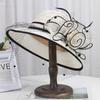Hut Damen Sommer Sonnenhut Retro Spitze Blumentopfhut Netz Sonnenschutzhut Fischerhut