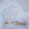 Korean Fashion Jewelry 14K Real Gold Plated Copper Inlaid AAA Zircon Earrings Luxury Long Shiny Wedding Prom Earrings