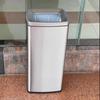 Stainless Steel Open-Top Trash Can