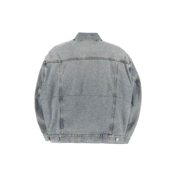 Balenciaga FW22 Denim Jacket Unisex Blue 706654TDW144824