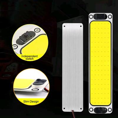 1 pz. Luce di lettura per interni auto 12-24 V, striscia luminosa a LED per la notte, lampada da soffitto con interruttore on/off, accessori per interni auto
